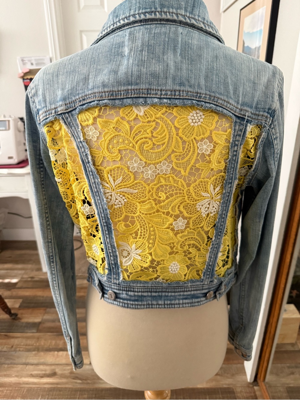 Classic Light Blue Denim Jacket - Women's Jean Jacket